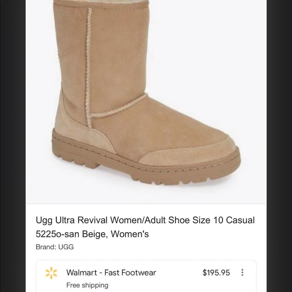 Ugg boots women's 9 Tan - Picture 2 of 10